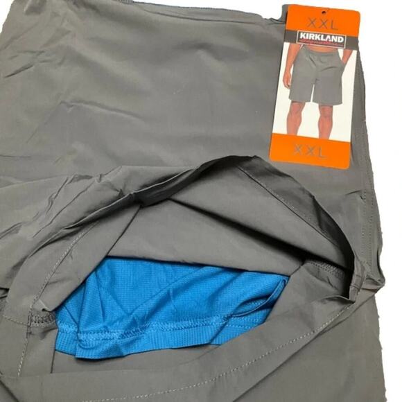 Kirkland Signature Men's Swim Trunks Shorts with Liner Size XXL NWT - Picture 4 of 9